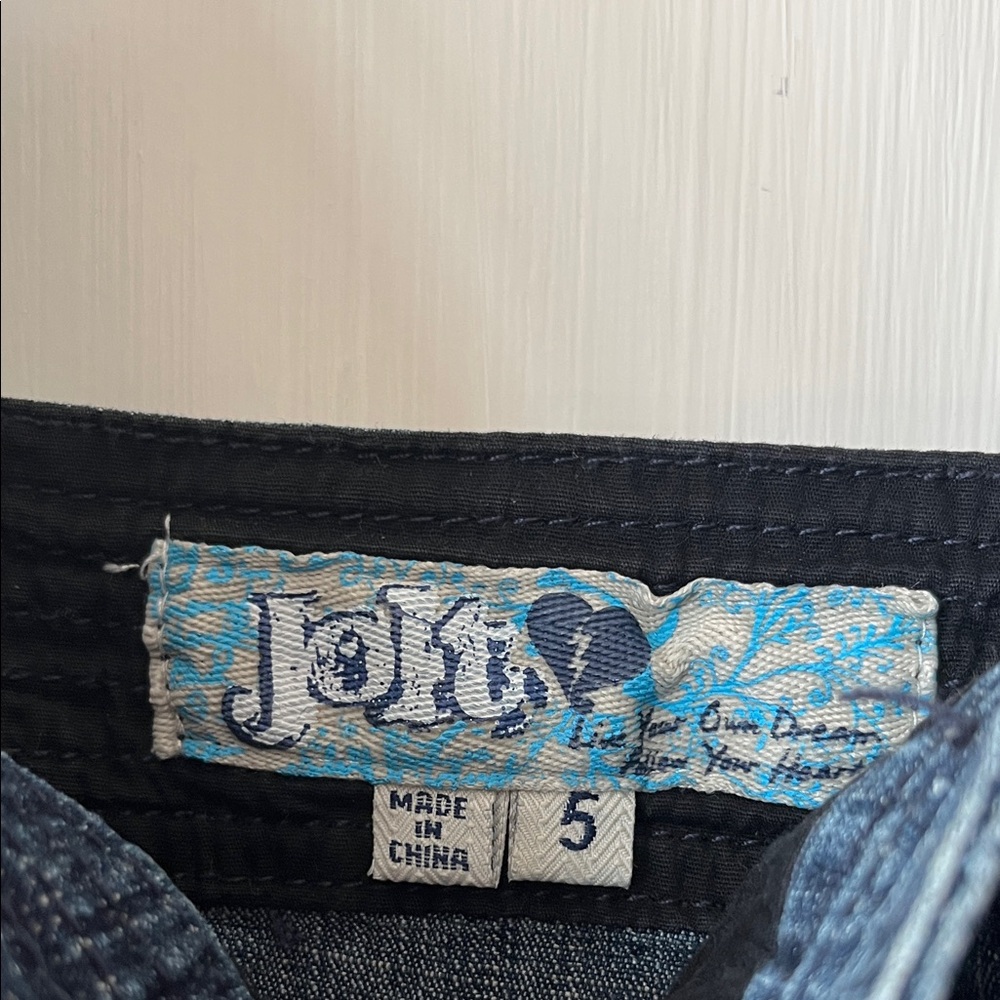 Jolt Denim Mini Dress - Picture 3 of 6